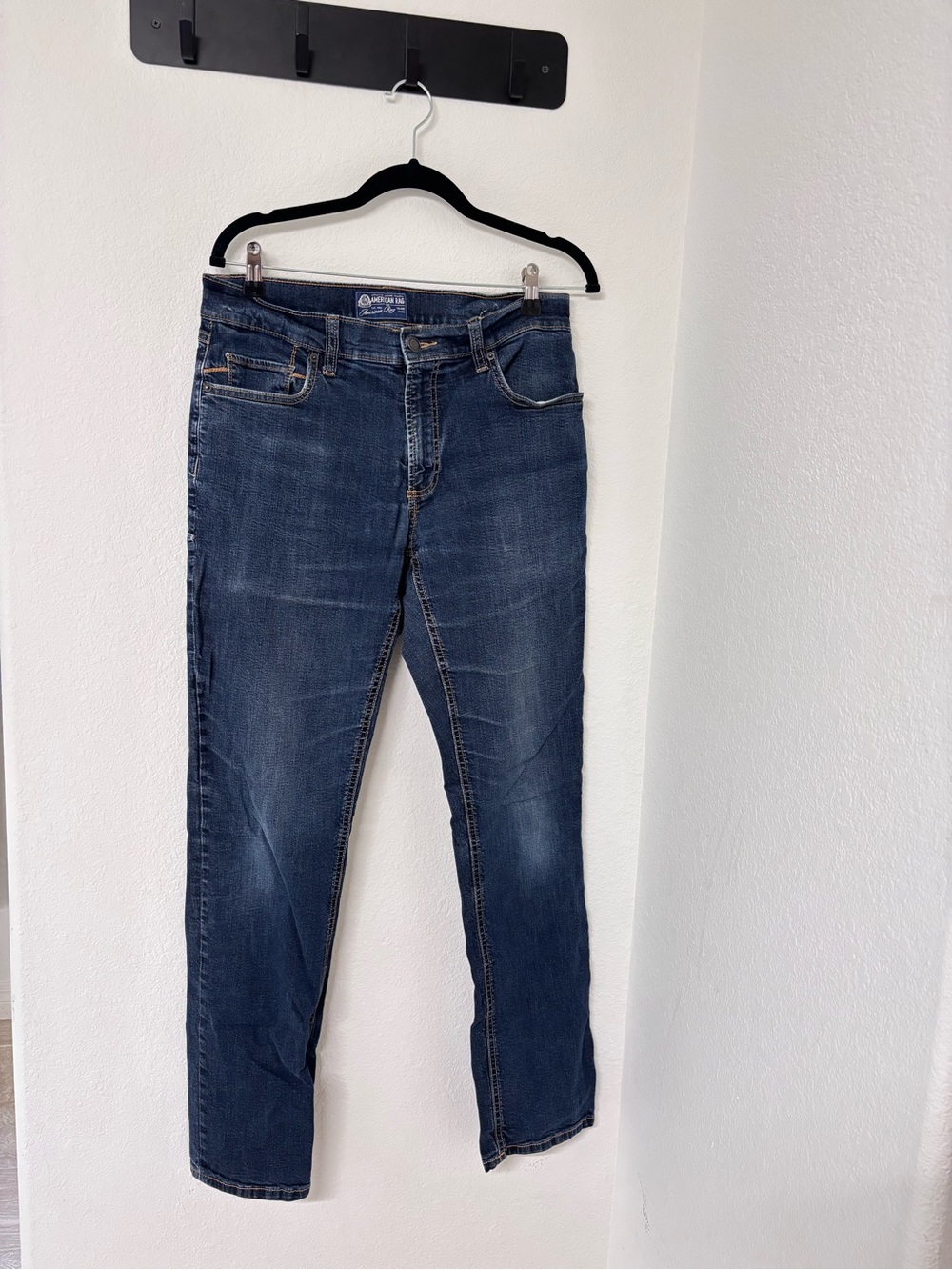 American Rag Men’s Dark Blue Straight Jeans